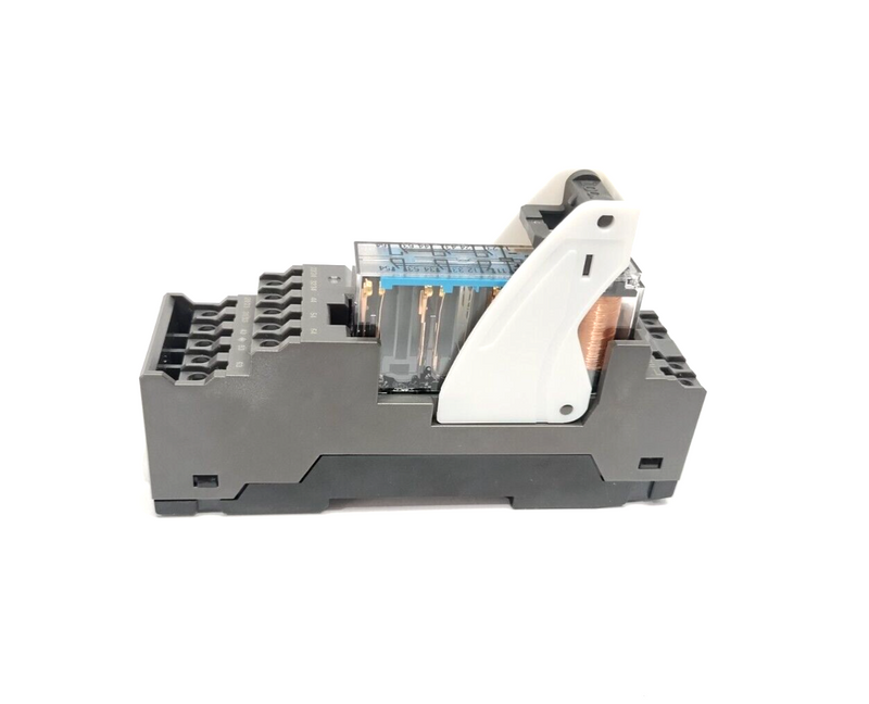 Omron G7SA-5A1B Safety Relay 24VDC 20.8mA P7SA-14F-ND-PU 14-Pin DIN Rail Base - Maverick Industrial Sales