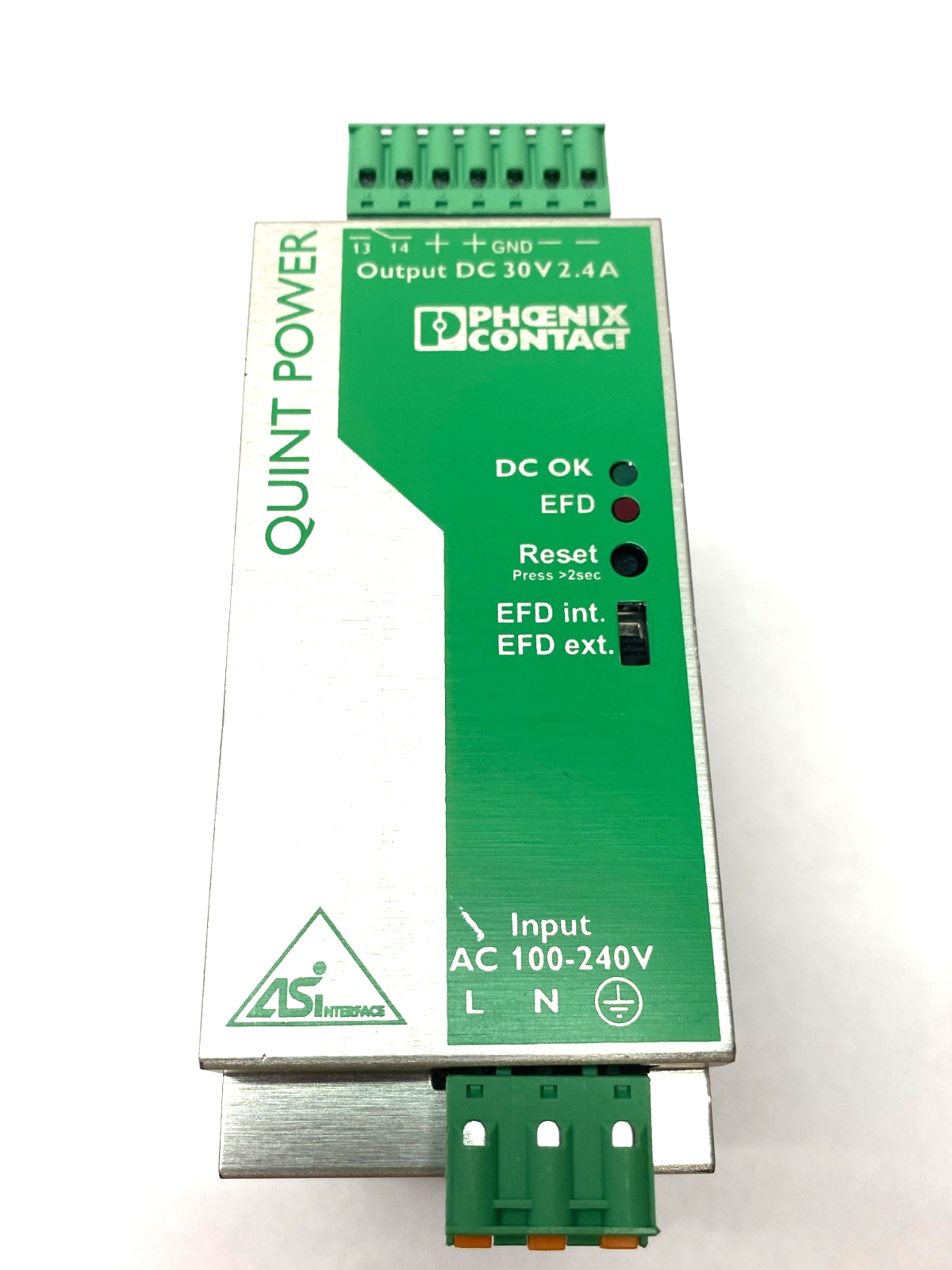 Phoenix Contact ASI QUINT 100-240/2.4 EFD Power Supply Unit 2736686 - Maverick Industrial Sales