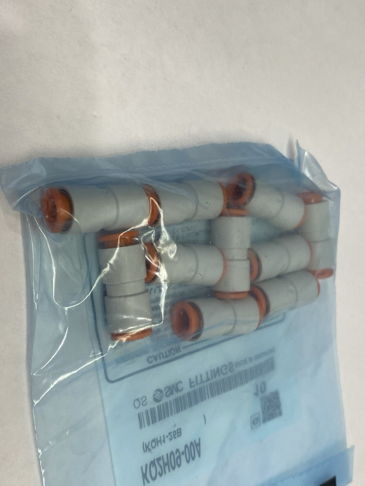 KQ2H09-00A | SMC Straight Tube Union Fitting Connector, 5/16" Tube OD, 10-PACK - New - Maverick Industrial Sales