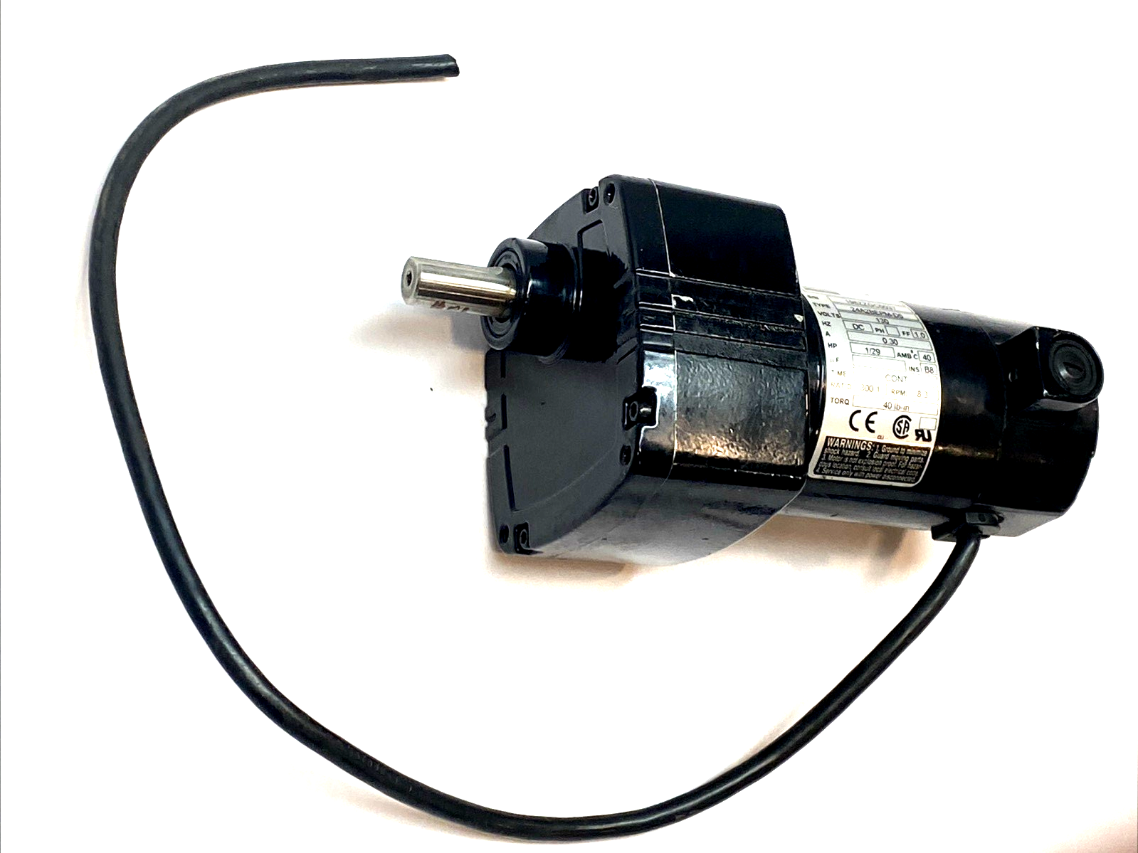 Bodine 24A2BEPM-D5 DC Gearmotor 130V 1/29HP Parallel Shaft - Maverick Industrial Sales