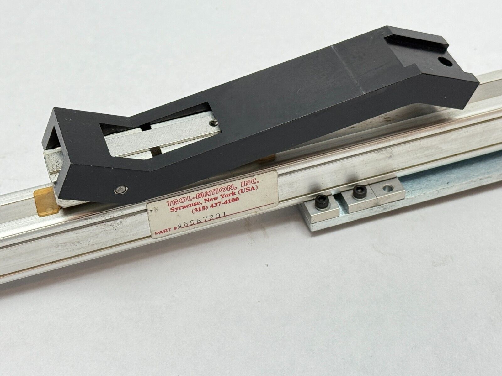 Trol-Mation 46587201 Pneumatic Linear Actuator Assembly w/ Origa Type IS Sensor - Maverick Industrial Sales