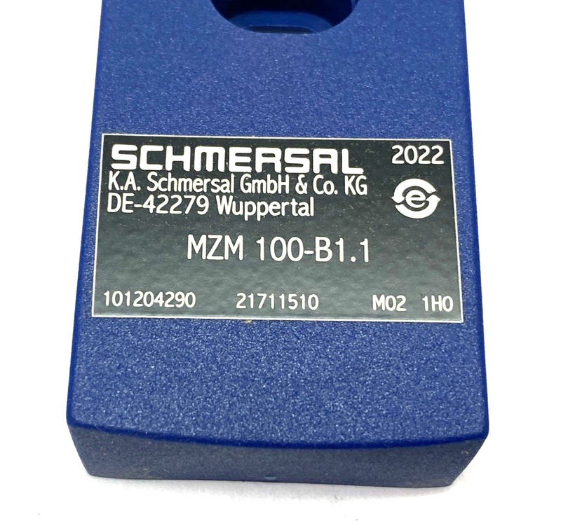 Schmersal 101204290 Latching Electromagnetic Safety Switch Actuator MZM 100-B1.1 - Maverick Industrial Sales