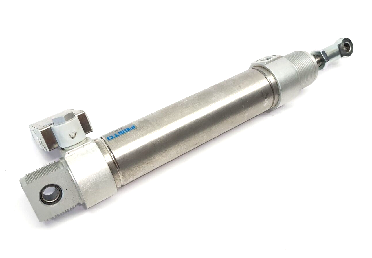 Festo DSNU-32-100-PPS-A Round Cylinder 559299 w/ VBNF-LBA-G18-Q Valve 8001460 - Maverick Industrial Sales
