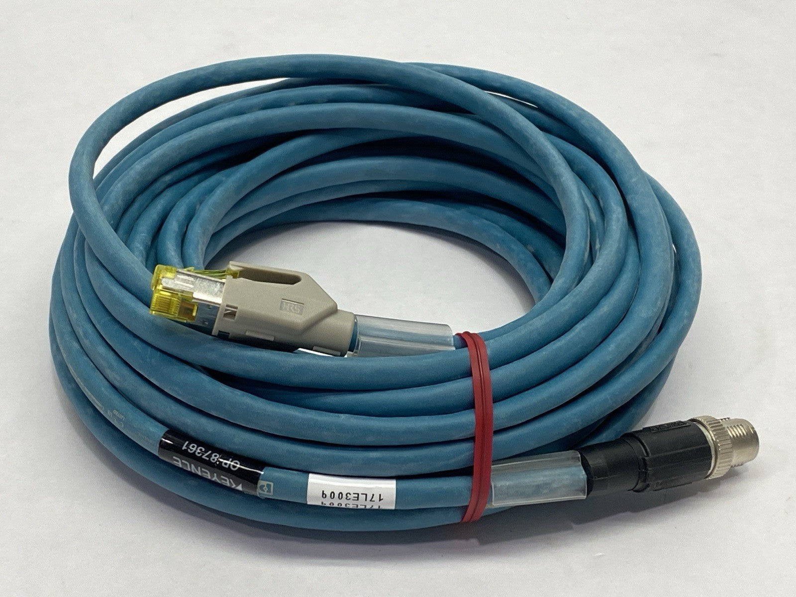 OP-87361 | Keyence Ethernet Cable NFPA79 Compatible 10m - New – Open Box - Maverick Industrial Sales