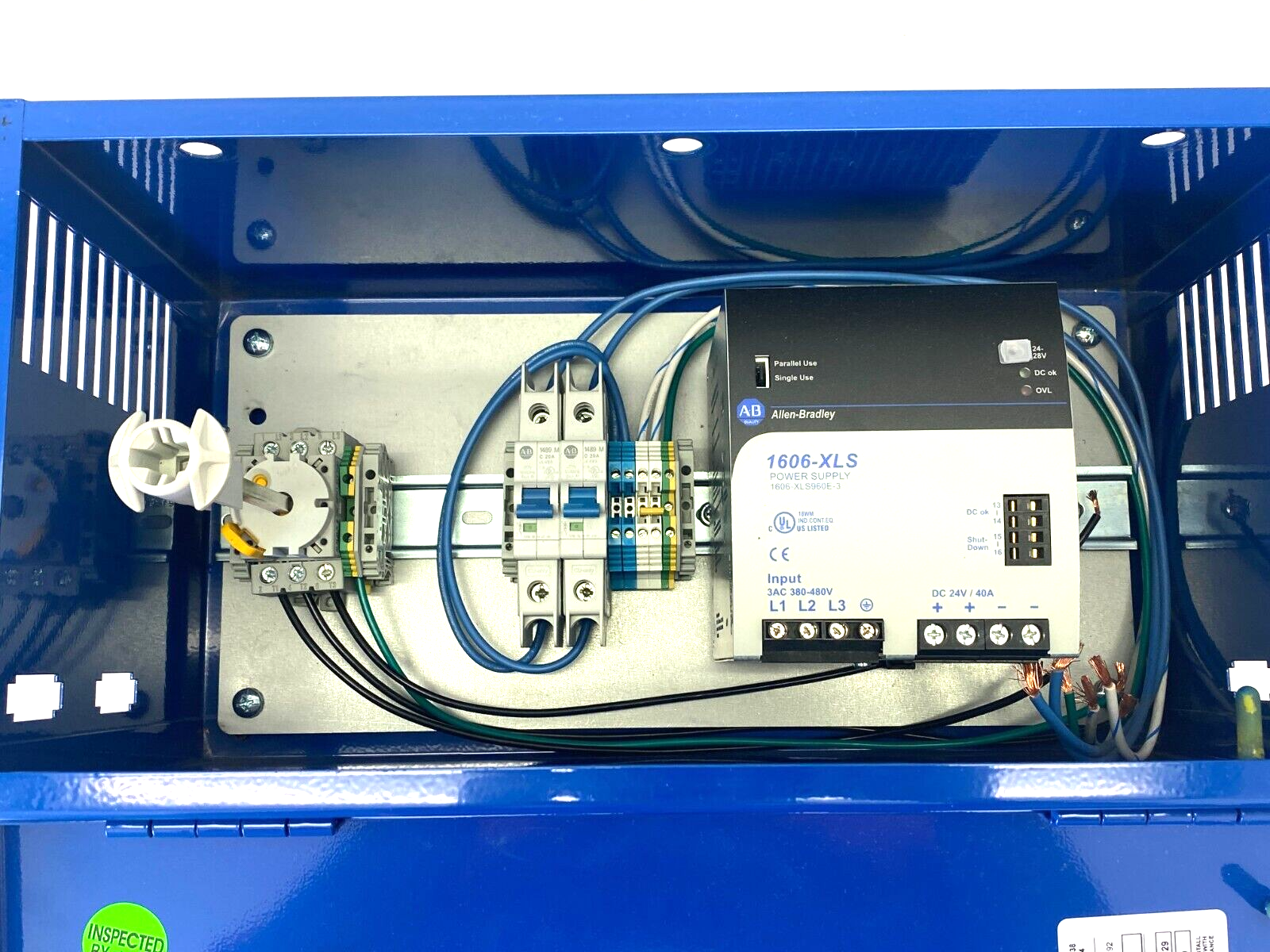 Bastian Solutions BCPS40US3 3-Phase Power Supply Enclosure A002PS-10027A - Maverick Industrial Sales