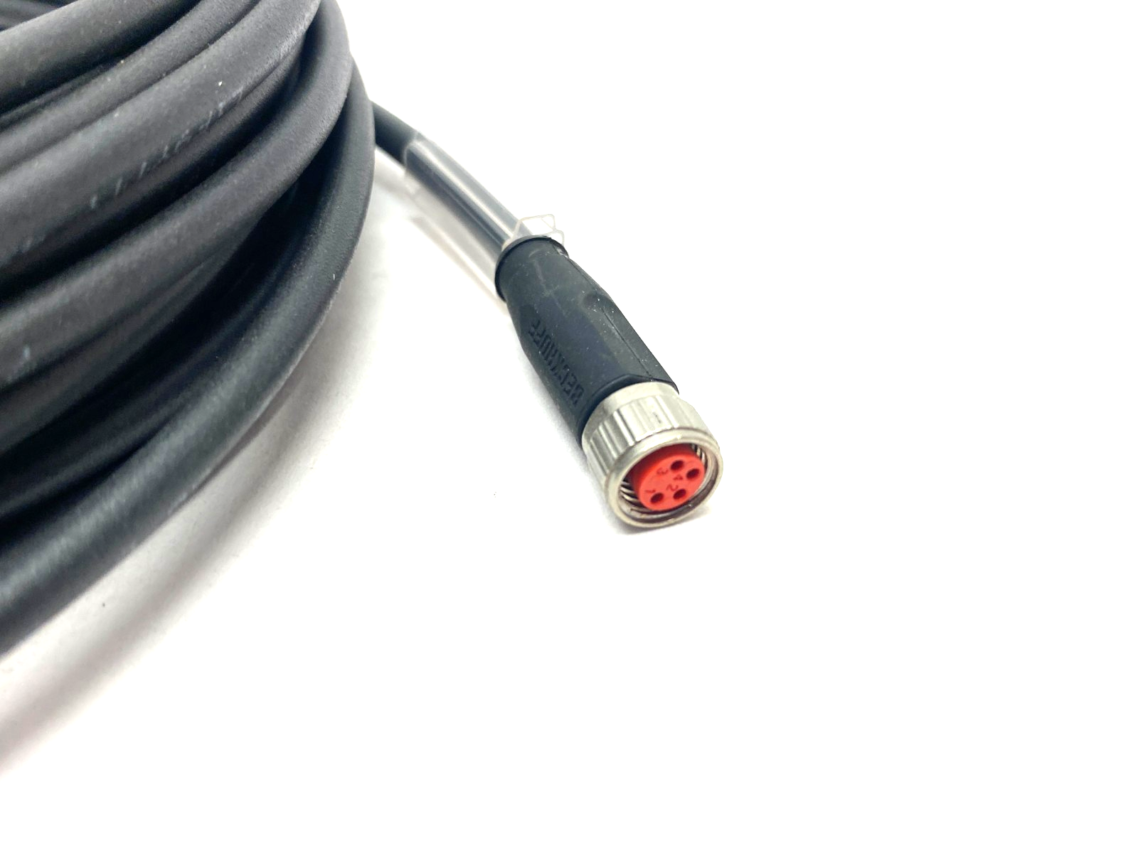 Beckhoff ZK2020-3132-0100 Double Ended Power Cable M8 4-Pin M/F 10m, 036295 - Maverick Industrial Sales
