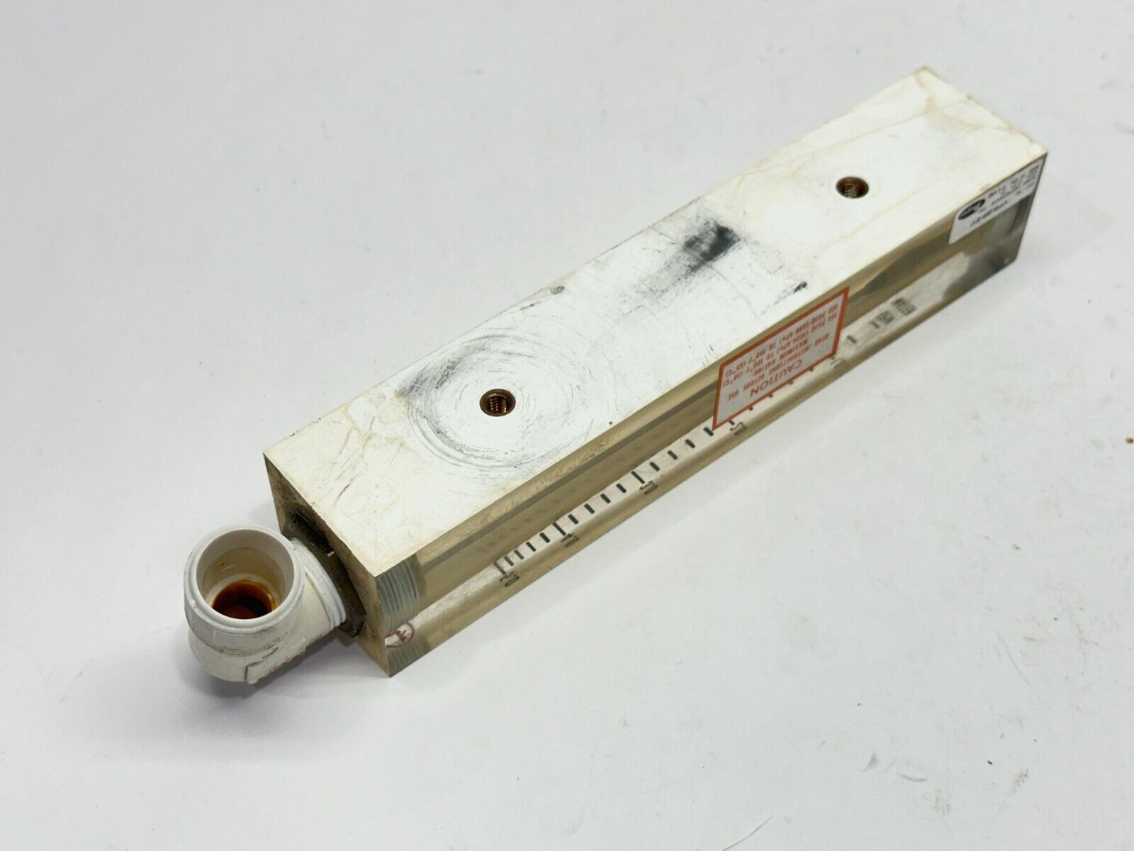 Dwyer VFB-86-EC Flow Meter 4" Scale 0.5-5 GPM Water - Maverick Industrial Sales
