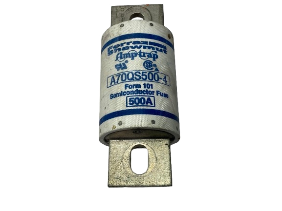 Mersen Ferraz Shawmut A70QS500-4 Amp-Trap High Speed Fuse 700V 500A - Maverick Industrial Sales