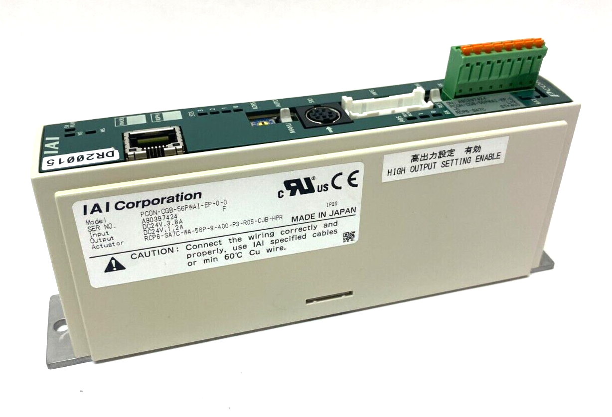 IAI PCON-CGB-56WAI-EP-0-0 Actuator Controller For RCP6-SA7C Actuator 24VDC - Maverick Industrial Sales