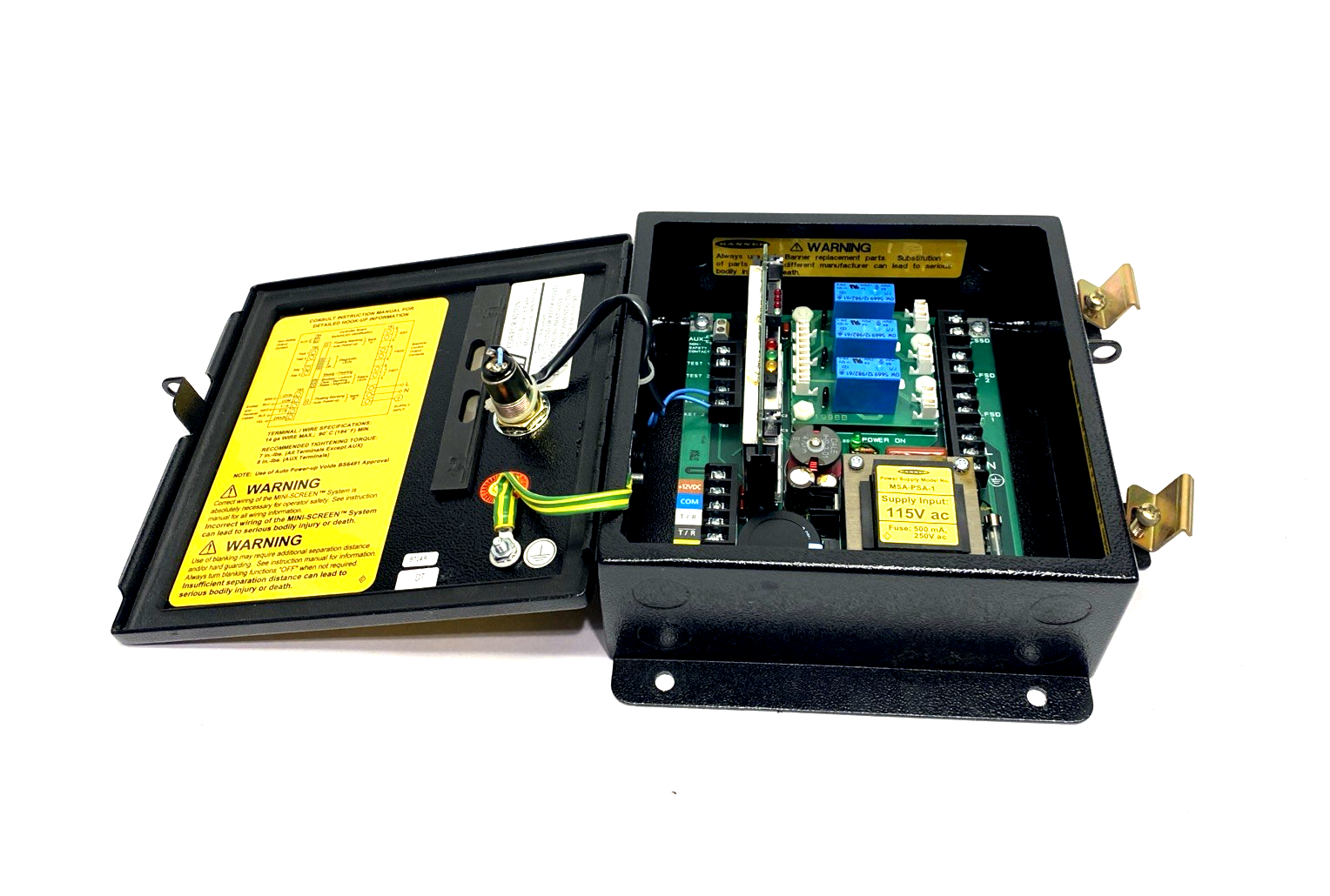 MSCA-1 | Banner MINI-SCREEN Control Box w/Key 37931 - Used - Maverick Industrial Sales
