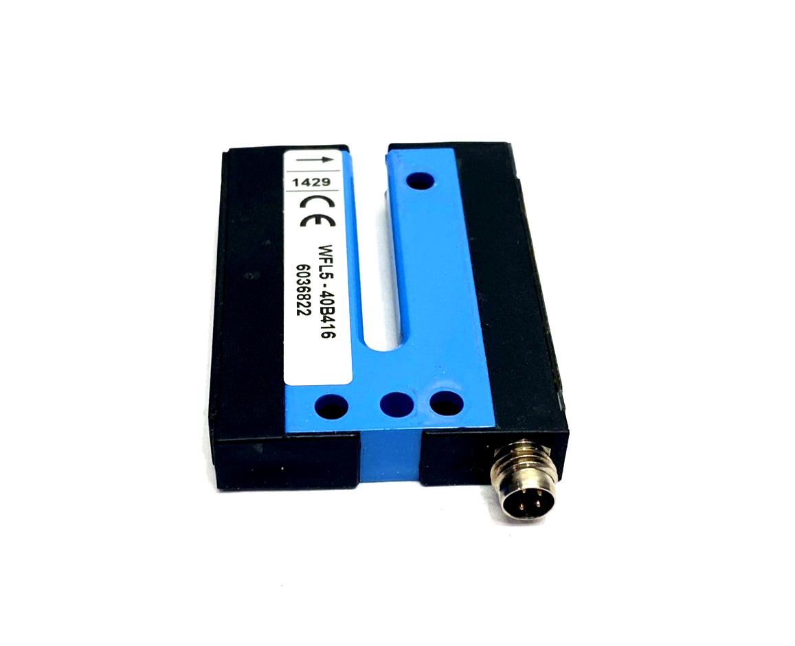 WFL5-40B416 | Sick Fork Sensor 5mm Fork Width x 42mm Fork Depth 6036822 - Used - Maverick Industrial Sales