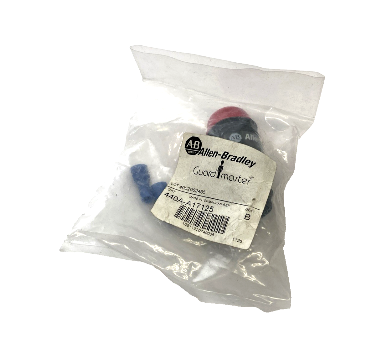 Allen Bradley 440A-A17125 Ser. B Pilot Light Indicator M20 Conduit, Red - Maverick Industrial Sales