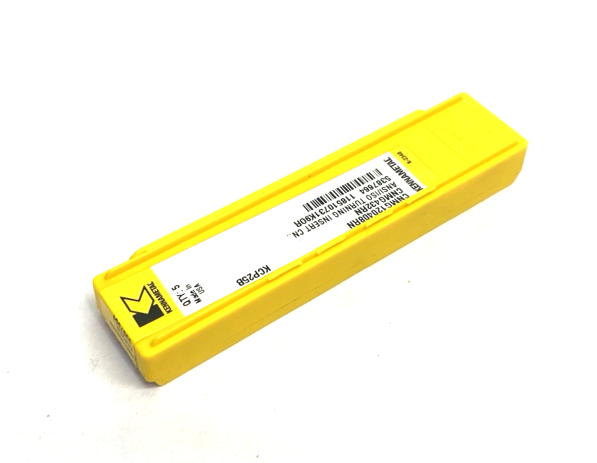 Kennametal 5387664 Kenloc™ CNMG Negative Inserts CNMG432RN KCP25B PKG OF 5 - Maverick Industrial Sales