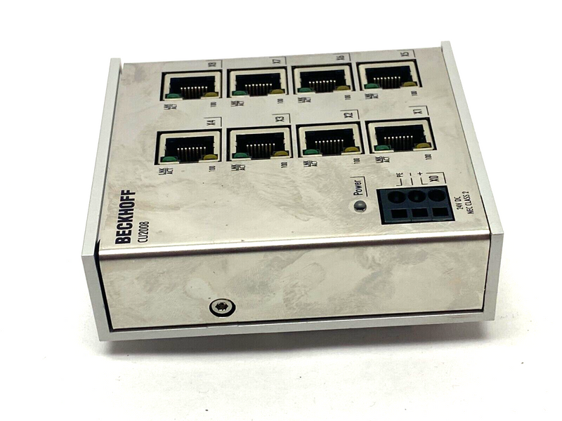 Beckhoff CU2008-0000 Ethernet Switch 8-Port 10/100Mbits/s 24VDC - Maverick Industrial Sales