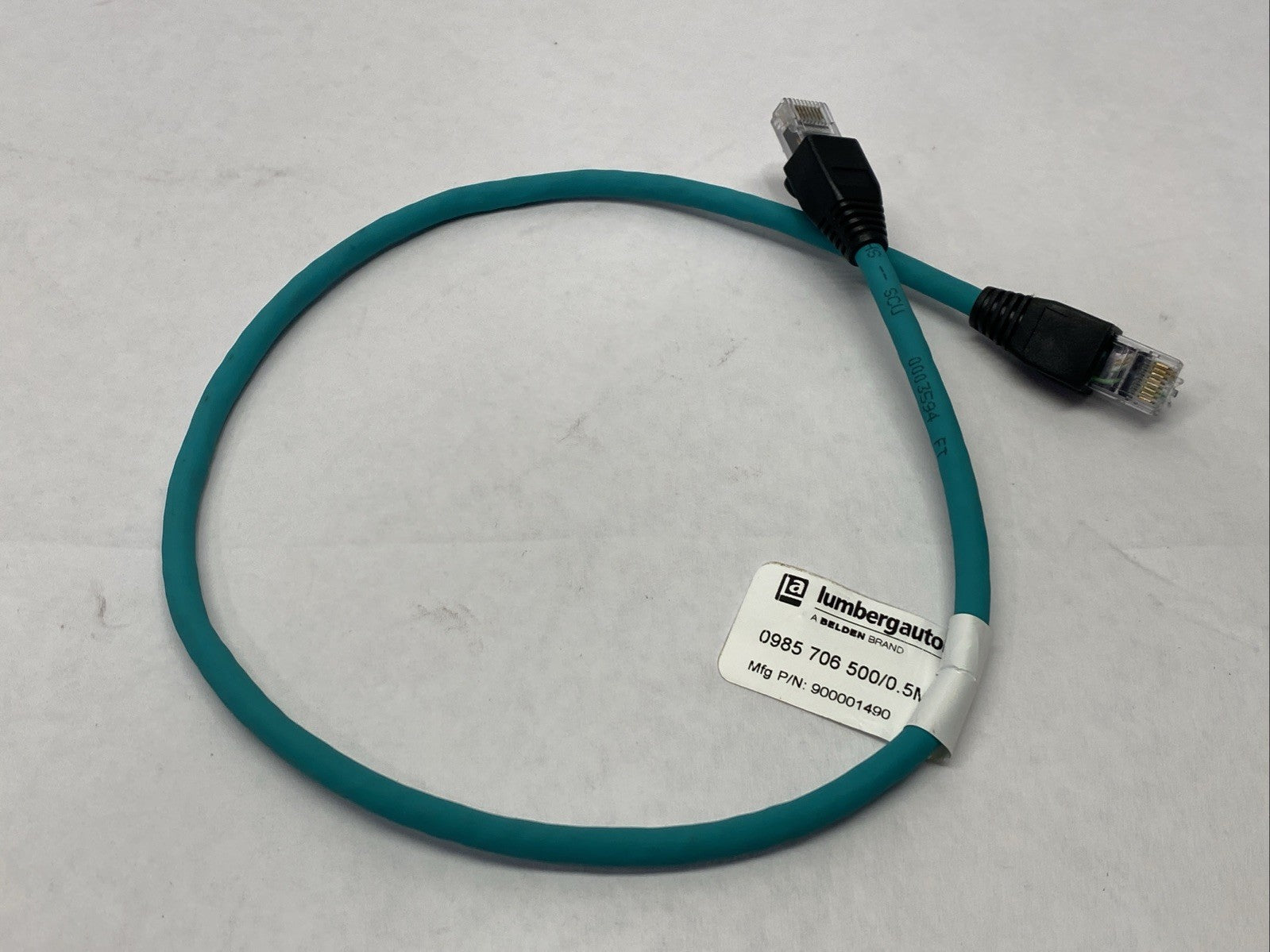 Lumberg Automation 0985706500/0.5M Industrial Ethernet Cable 0.5m 900001490 - Maverick Industrial Sales