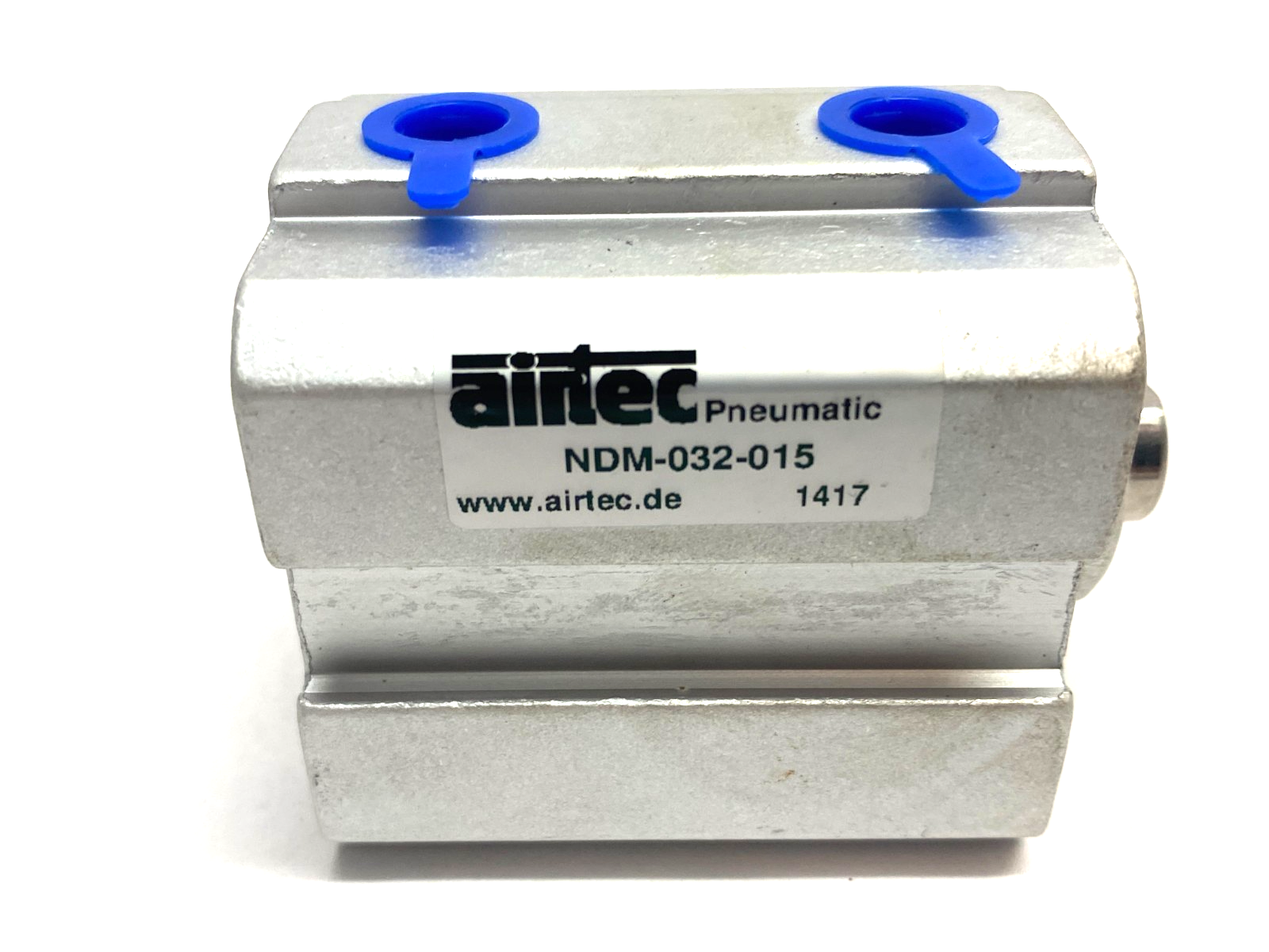 Airtec NDM-032-015 Double-Acting Piston Rod Cylinder 32mm Bore 15mm Stroke - Maverick Industrial Sales