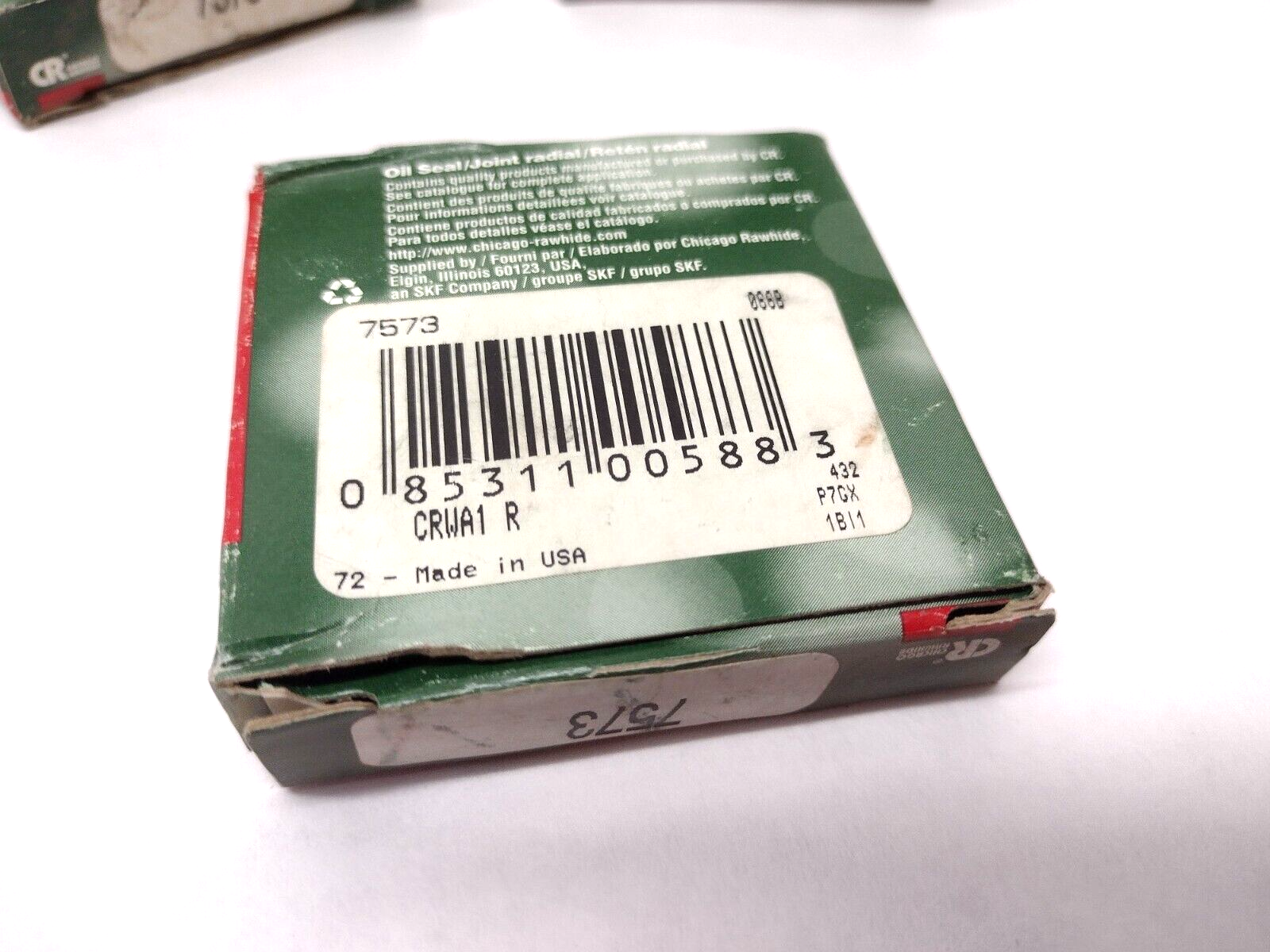7573 | CR Chicago Rawhide CRWA1 R Oil Seal 085311005883 LOT OF 10 - New – Open box - Maverick Industrial Sales