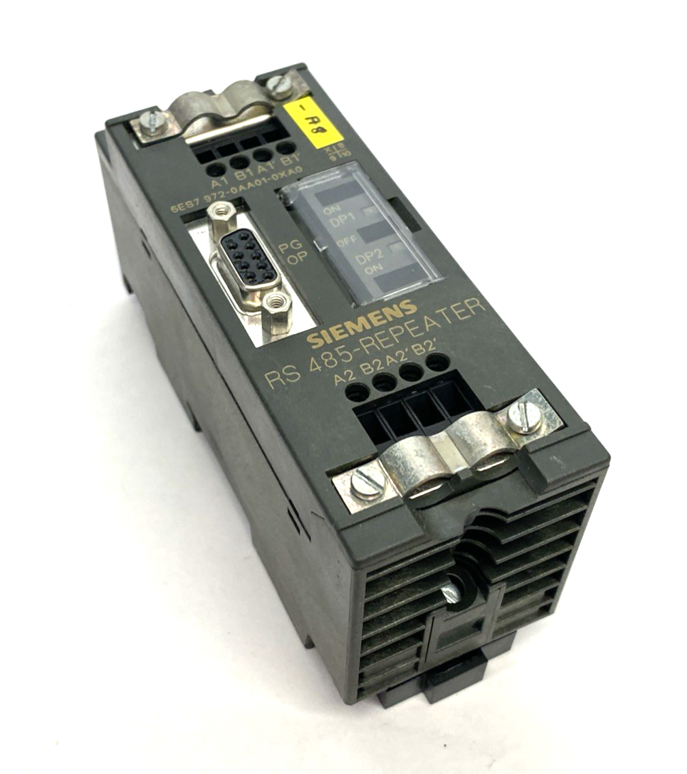 Siemens 6ES7972-0AA01-0XA0 SIMATIC DP RS485 Repeater, Profibus/MPI - Maverick Industrial Sales