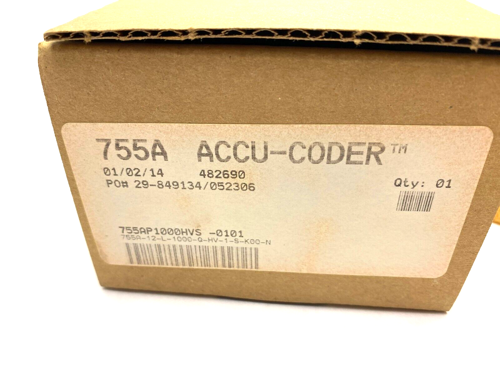 Accu-Coder 755AP1000HVS-0101 Encoder Module 755A-12-L-1000-Q-HV-1-S-K00-N - Maverick Industrial Sales