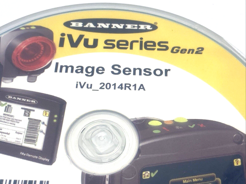 Banner iVu Plus Series Gen2 Software Disc iVu_2014R1A 91156 - Maverick Industrial Sales