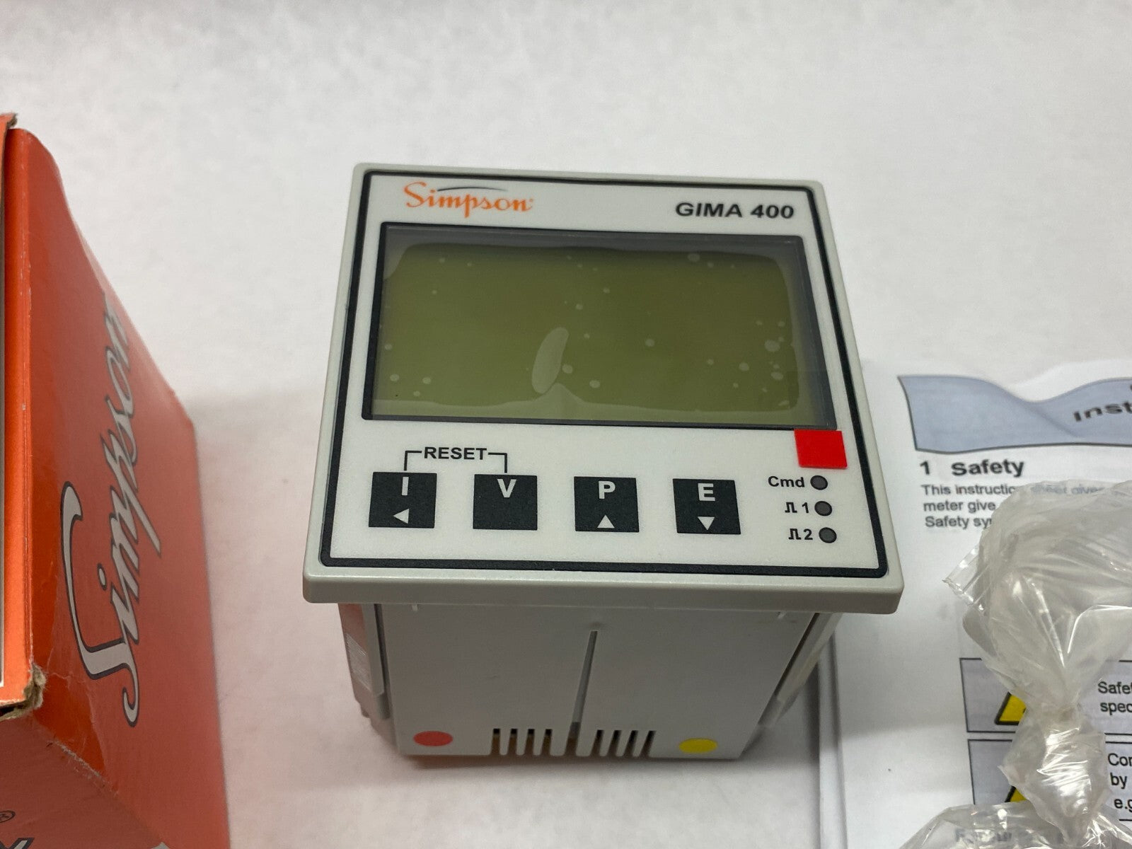 Simpson GIMA 400 3Ø Energy and Power Sub-Meter 50102 - Maverick Industrial Sales