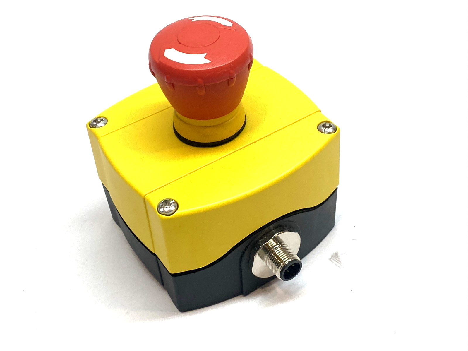 800F-1YMQ3 | Allen Bradley Emergency Stop Station 40mm Twist-to-Release - New - Maverick Industrial Sales