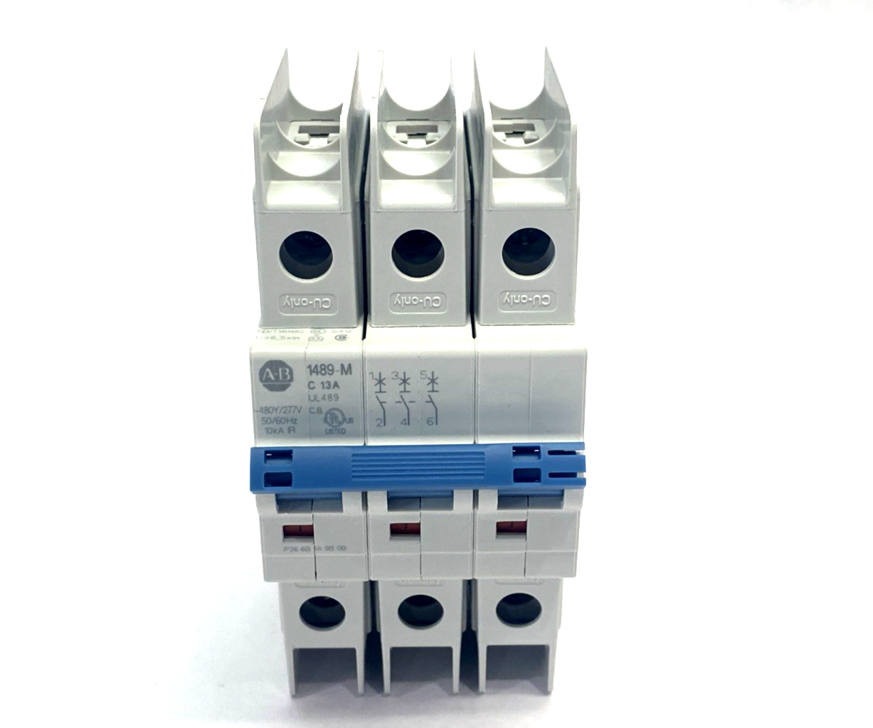 Allen Bradley 1489-M3C130 Ser. D Miniature Circuit Breaker 13A 3P Trip C - Maverick Industrial Sales