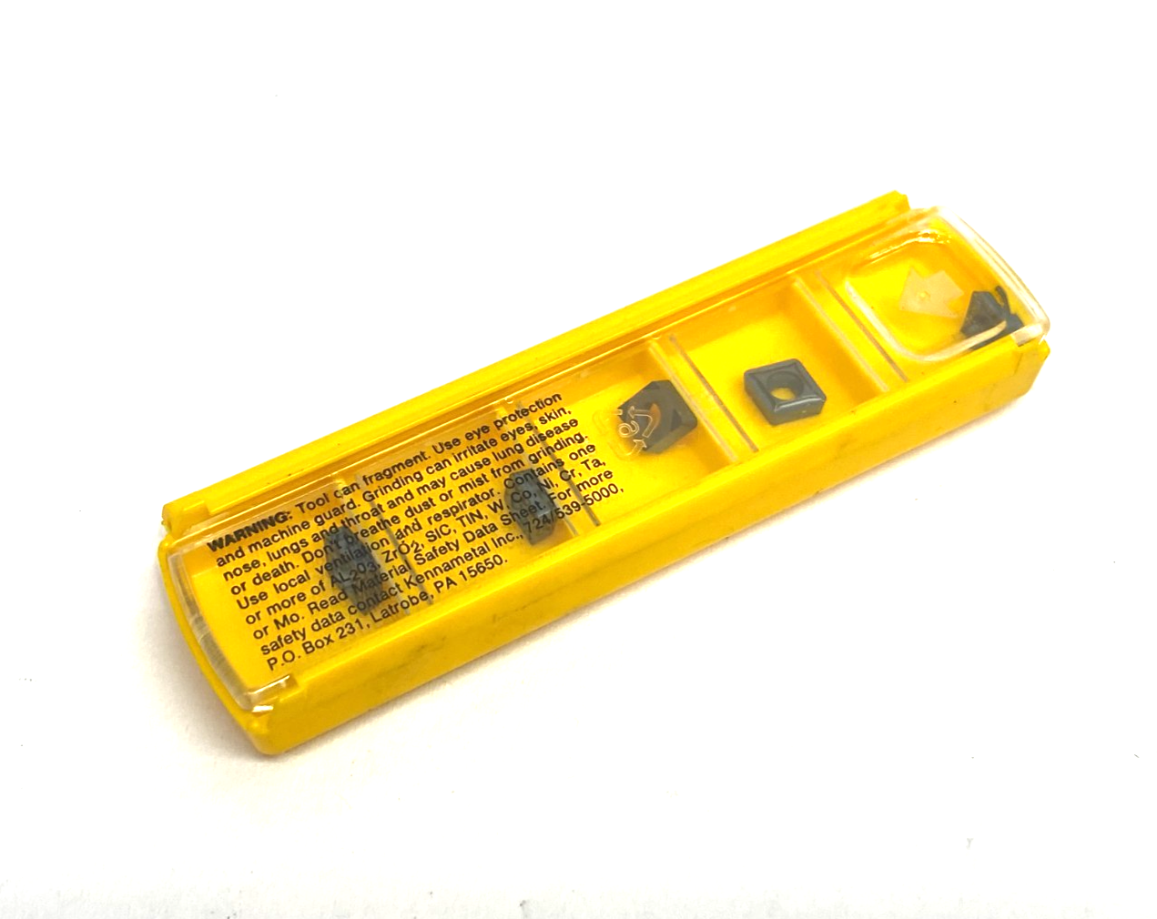 Kennametal 4045140 Screw-On CCGT-LF Positive Insert CCGT060208LF PKG OF 5 - New - Maverick Industrial Sales