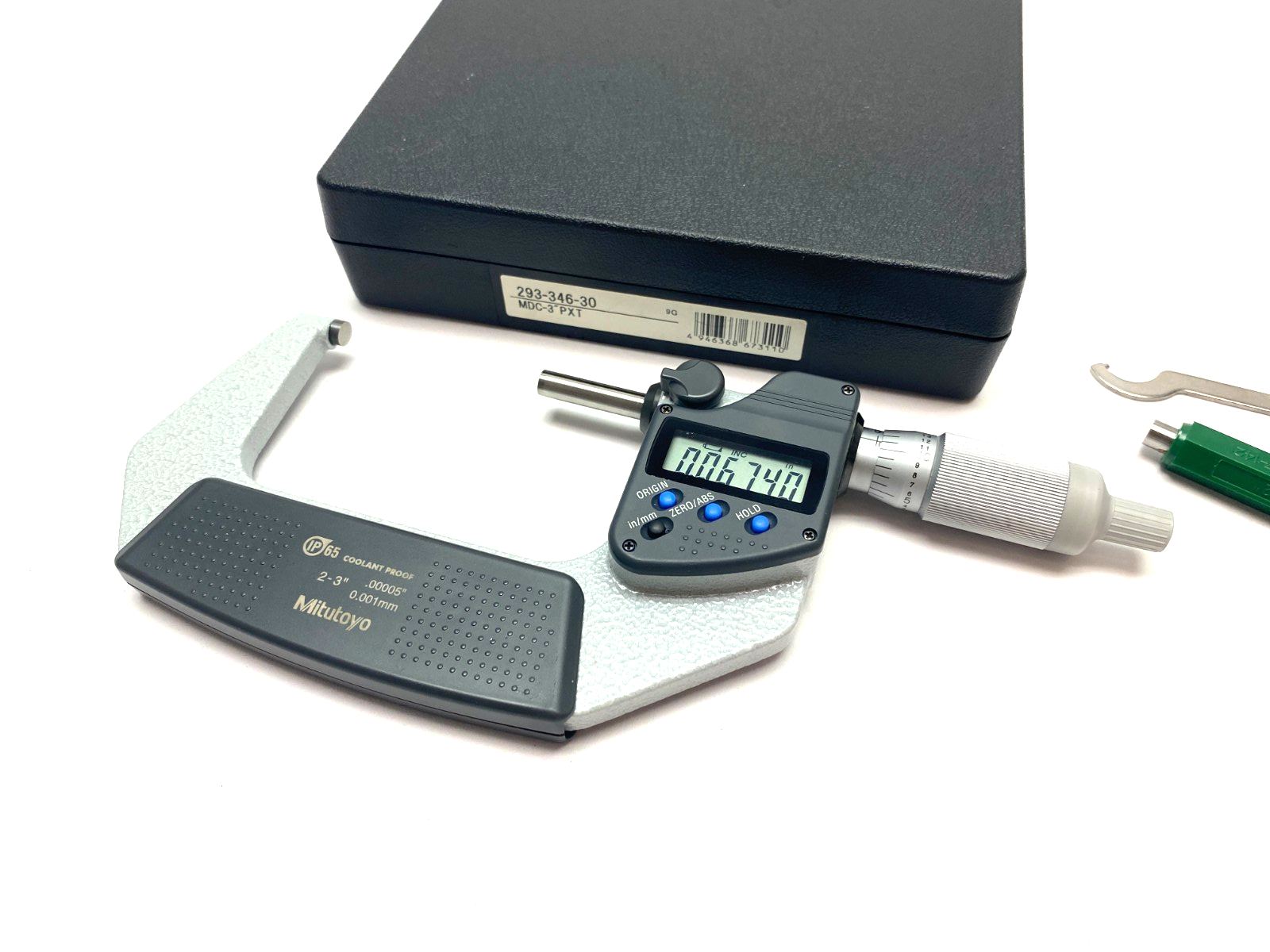 Mitutoyo 293-346-30 Digimatic Micrometer IP65 Coolant-Proof .00005 MDC-3"PXT - Maverick Industrial Sales