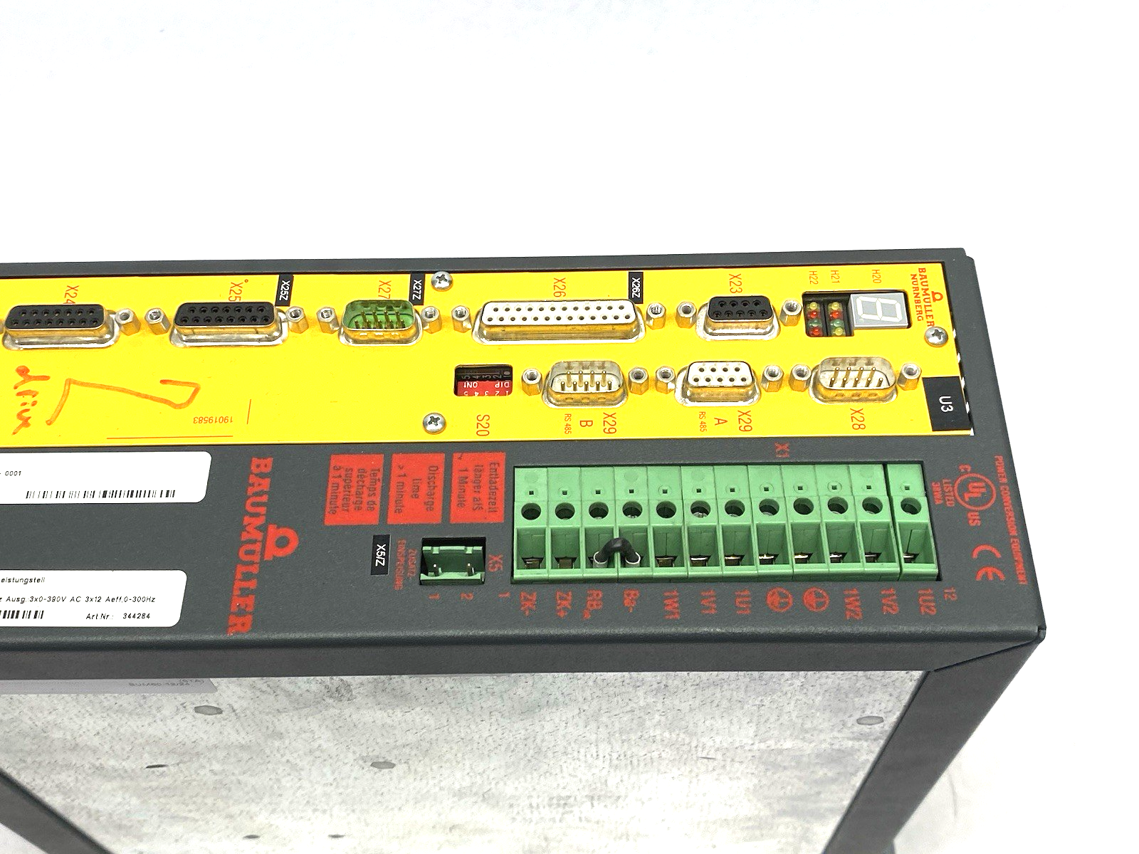 Baumüller BUM60-12/24-54-B-001 Servo Drive 3-Phase BUM60-VC-0A-0001 - Maverick Industrial Sales