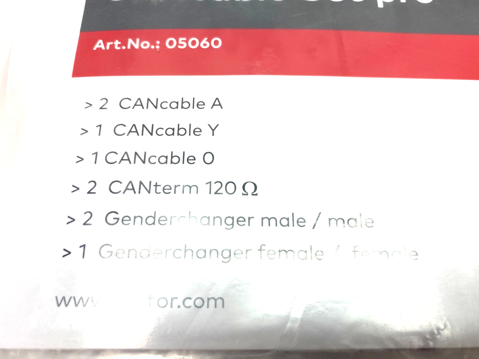 Vector 05060 CANcable Set pro - Maverick Industrial Sales