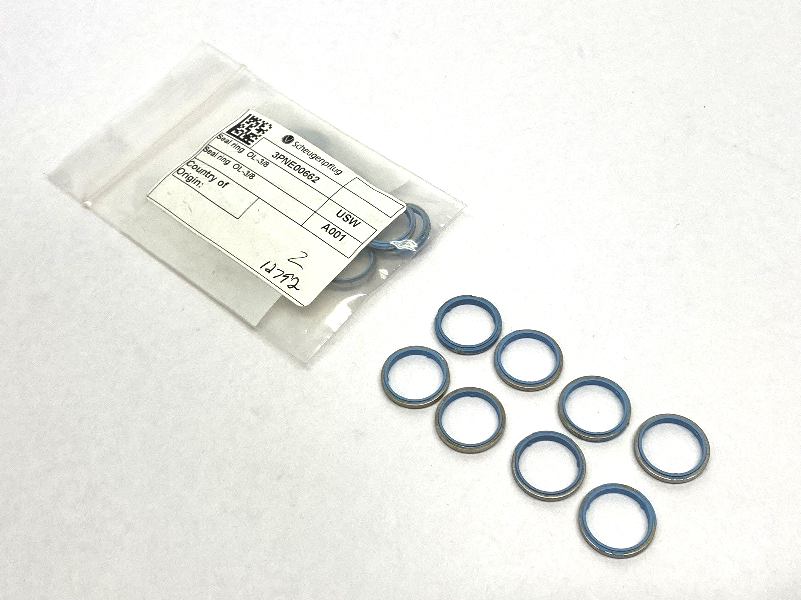Scheugenpflug 3PNE00662 Seal Ring OL-3/8" LOT OF 16 - Maverick Industrial Sales