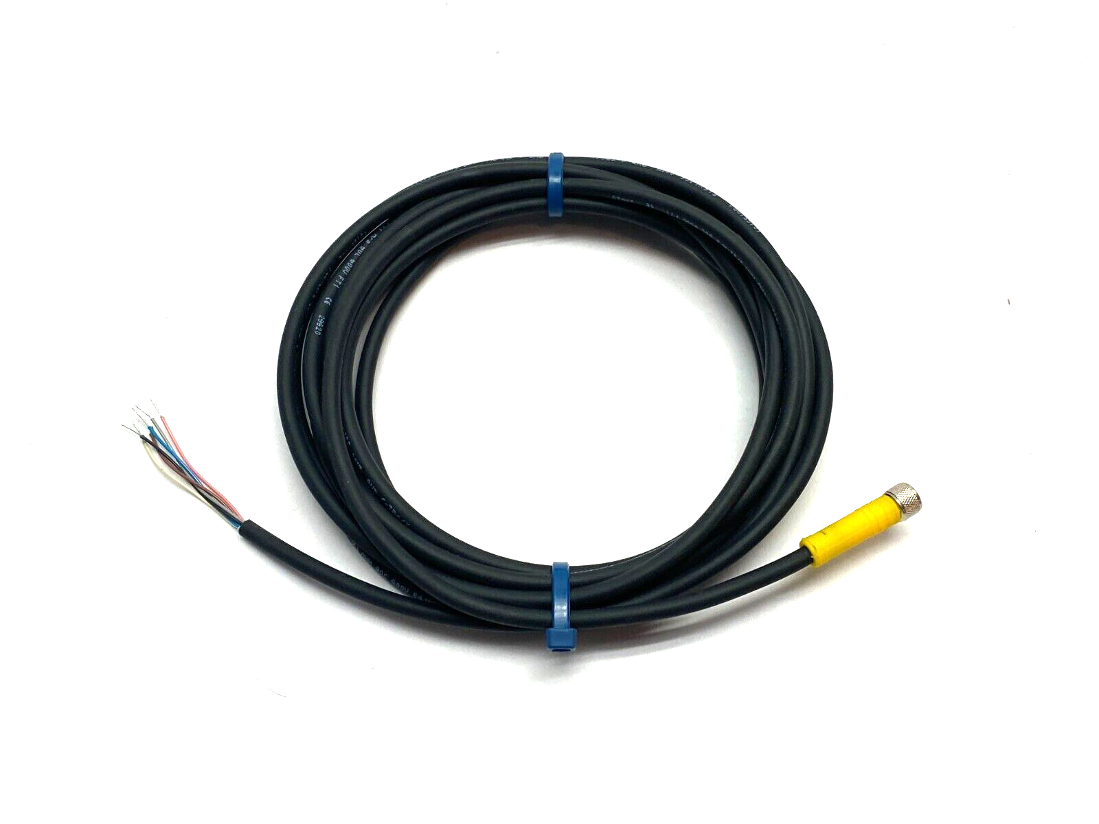 Turck 101551082 Flexlife Sgl-Ended M8 6-Pin Female to 6-Wire Cordset 13' Length - Maverick Industrial Sales