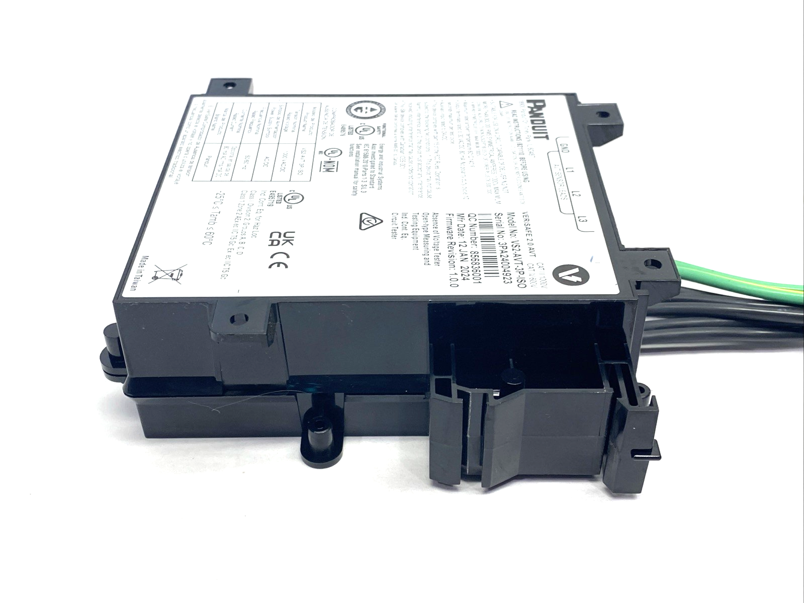 VS2-AVT-3P-ISO | Panduit VeriSafe 2.0 3-Phase Isolation Module - Used - Maverick Industrial Sales