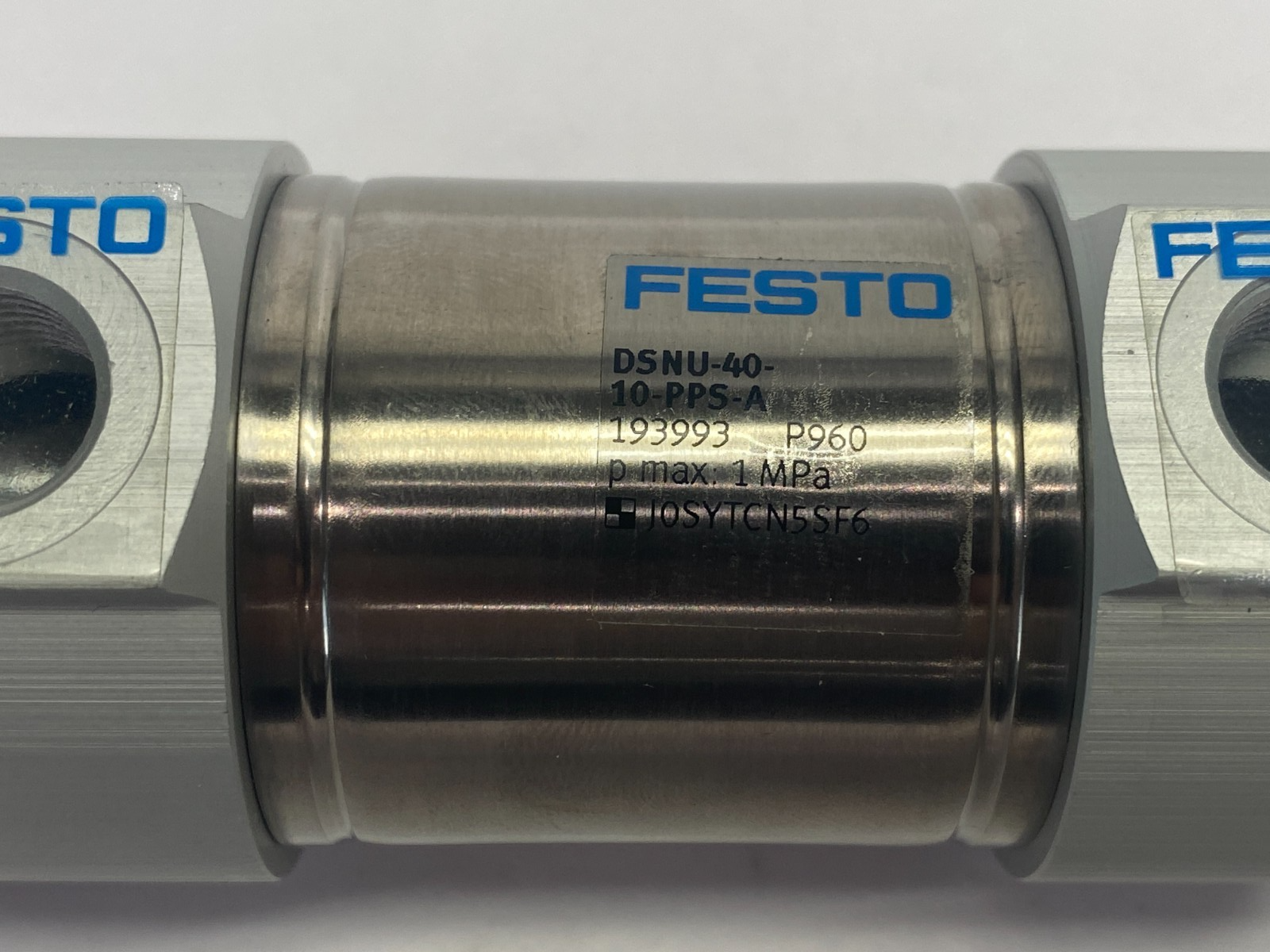 Festo DSNU-40-10-PPS-A Round Body ISO Cylinder Dbl-Acting 193993 - Maverick Industrial Sales