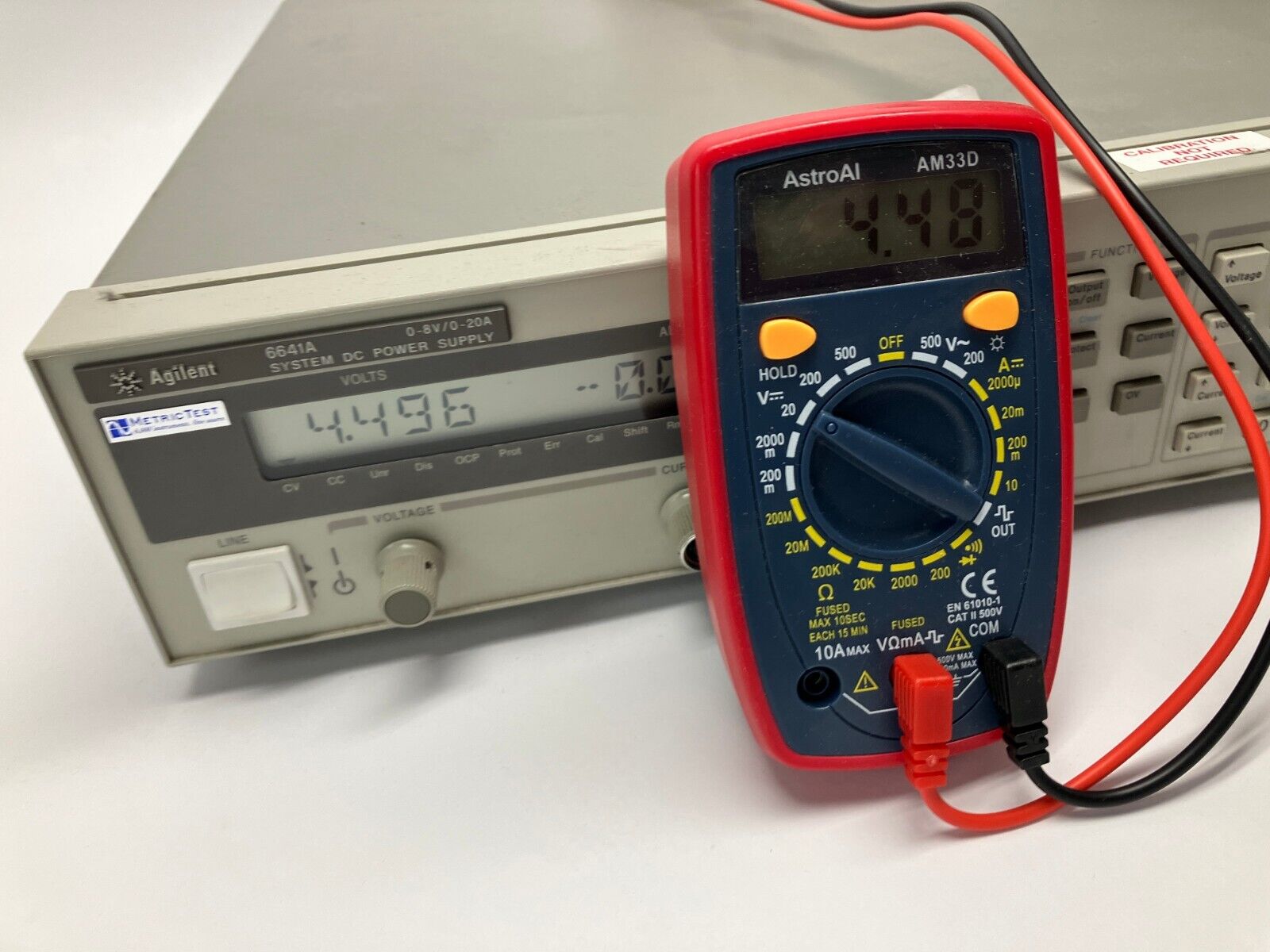 Agilent 6641A System DC Power Supply 0-8V/0-20A - Maverick Industrial Sales