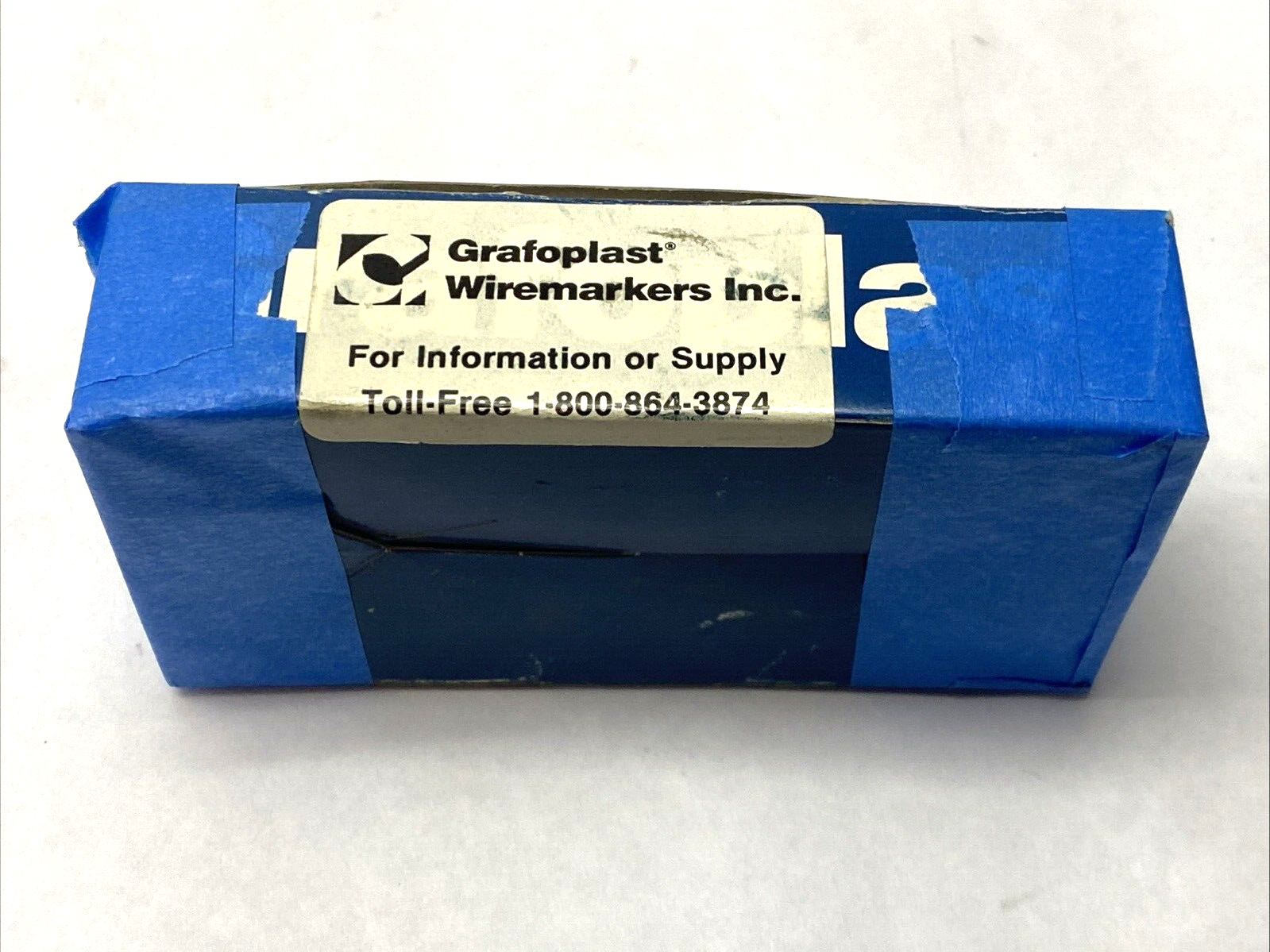 Grafoplast 710/25 12mm Spark Crimp-On Pins for Cable Marker 2.5mm BOX OF 185 - Maverick Industrial Sales