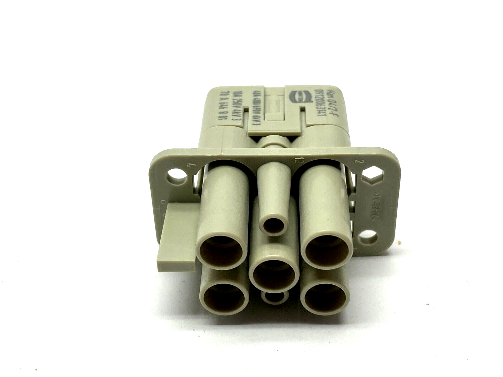 Harting Han Q 4/2 F-c Heavy Duty Power Connector 09 12 006 3141 LOT OF 8 - Maverick Industrial Sales