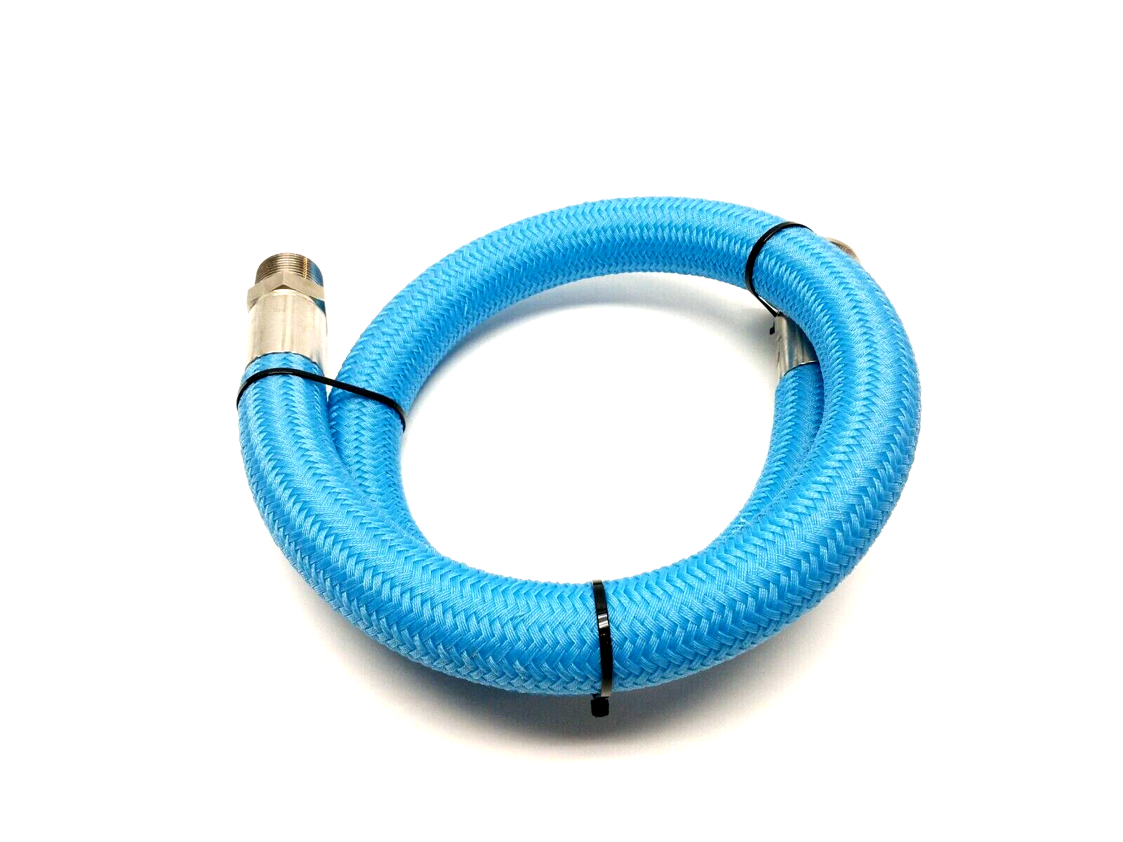 FCX Performance PBC-16-SS Braided Sanitary Hose 4' Length MP-16-SS HT#RM-7707 - Maverick Industrial Sales