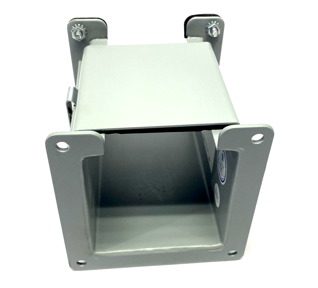 Hoffman F44L06 Wireway Straight Section Lay-in Hinged Cover, 4"x4"x6" Gray 18240 - Maverick Industrial Sales