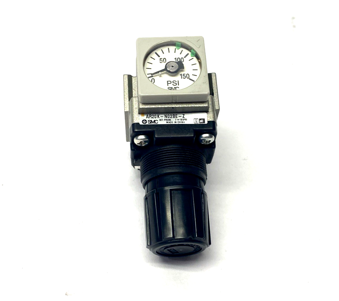 SMC AR20K-N02BE-Z Pneumatic Regulator 1/4" NPT - Maverick Industrial Sales