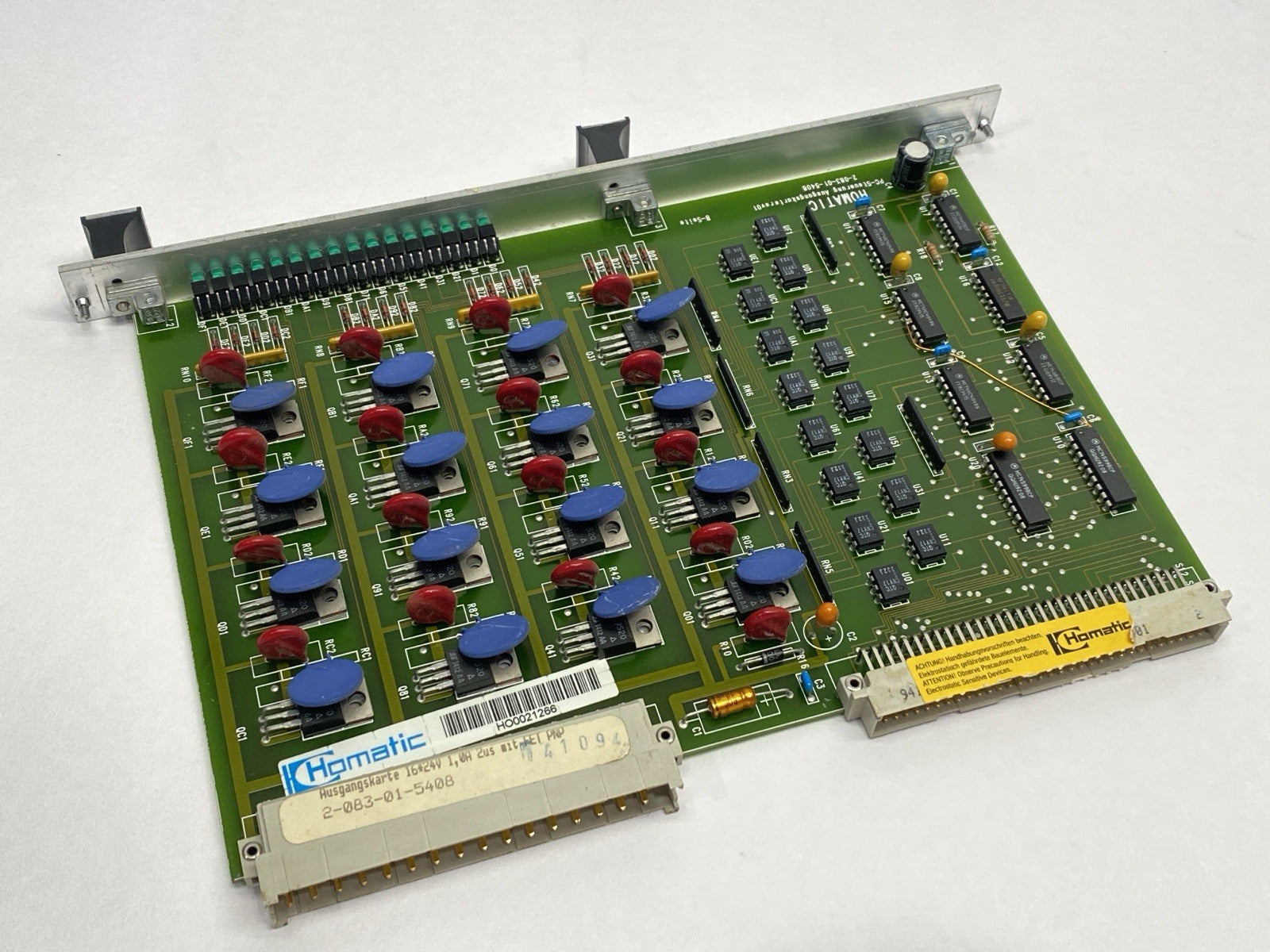 Homatic 2-083-01-5408 PC Control Output Board - For parts or not working - Maverick Industrial Sales
