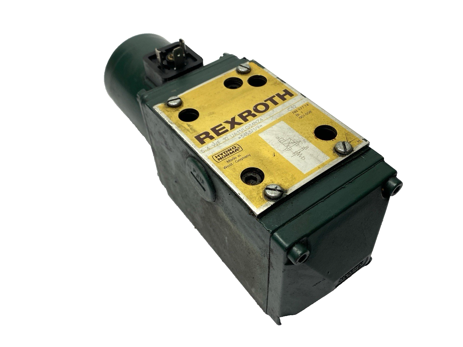 Rexroth 5-4 WE 10 UA11/LG24NZ4 Solenoid Valve - Maverick Industrial Sales