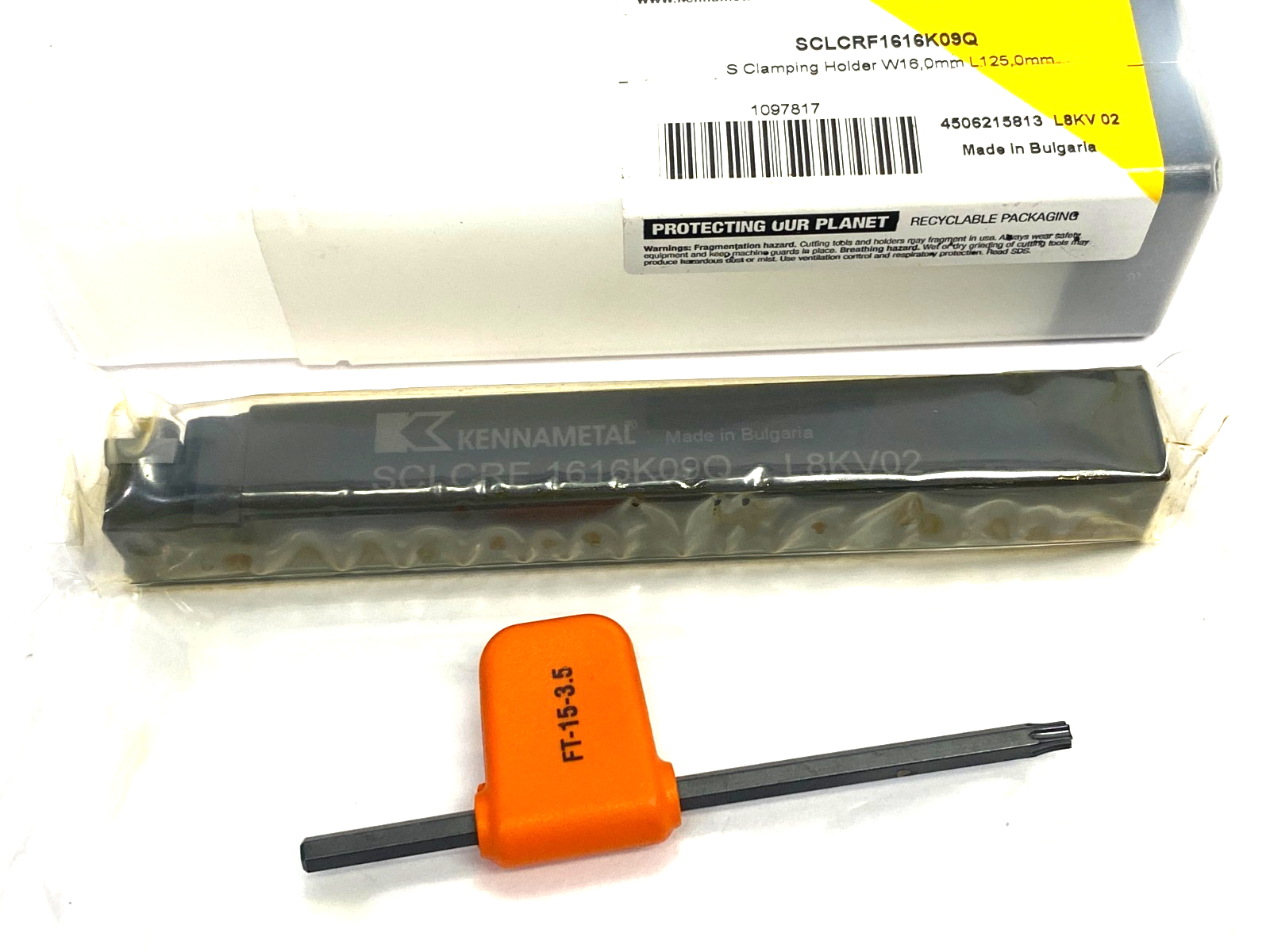 Kennametal 1097817 SCLC-F 95° Screw-On Insert SCLCRF1616K09Q - Maverick Industrial Sales