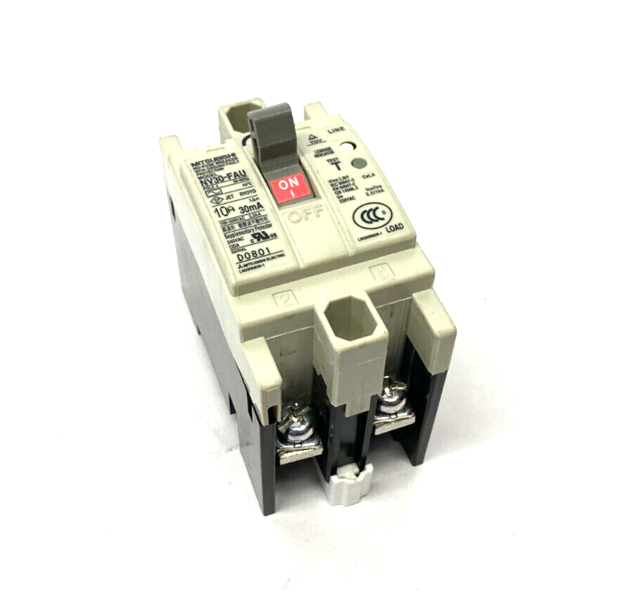 Mitsubishi NV30-FAU No-Fuse Circuit Breaker 2-Pole LN330N836-1 - Maverick Industrial Sales