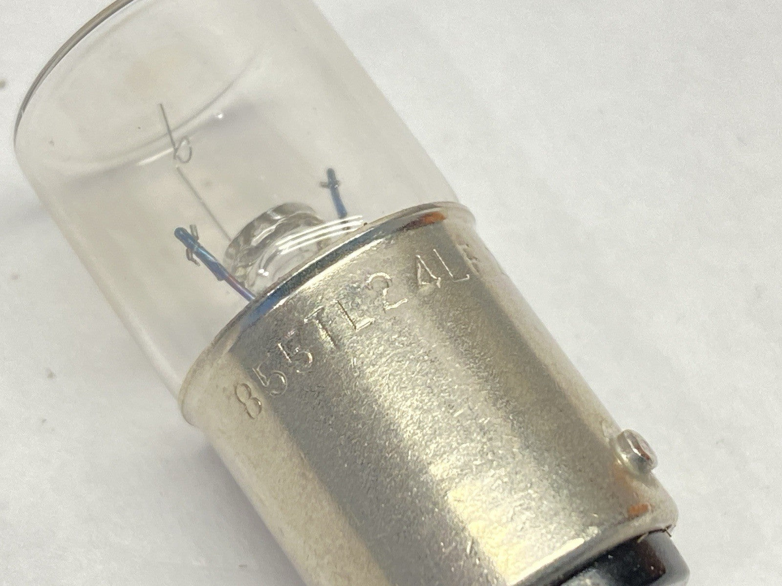 Allen Bradley 855T-B24DN5 Ser B 70mm Amber Stack Light w/ 855T-L24LF Bulb - Maverick Industrial Sales