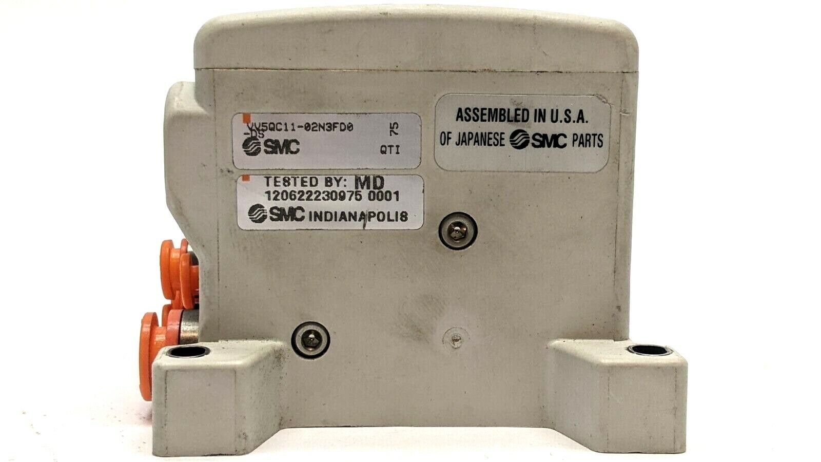 SMC VV5QC11-02N3FD0-S D-Sub Connector Plug In Manifold - Maverick Industrial Sales