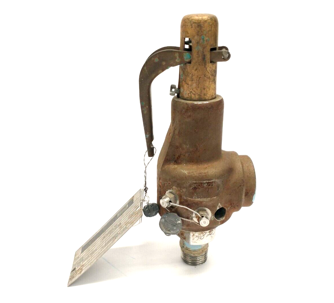 Dresser 1543D-3-21-XNC207 1/2" x 1/4" Safety Relief Valve 254 SCFM - Maverick Industrial Sales