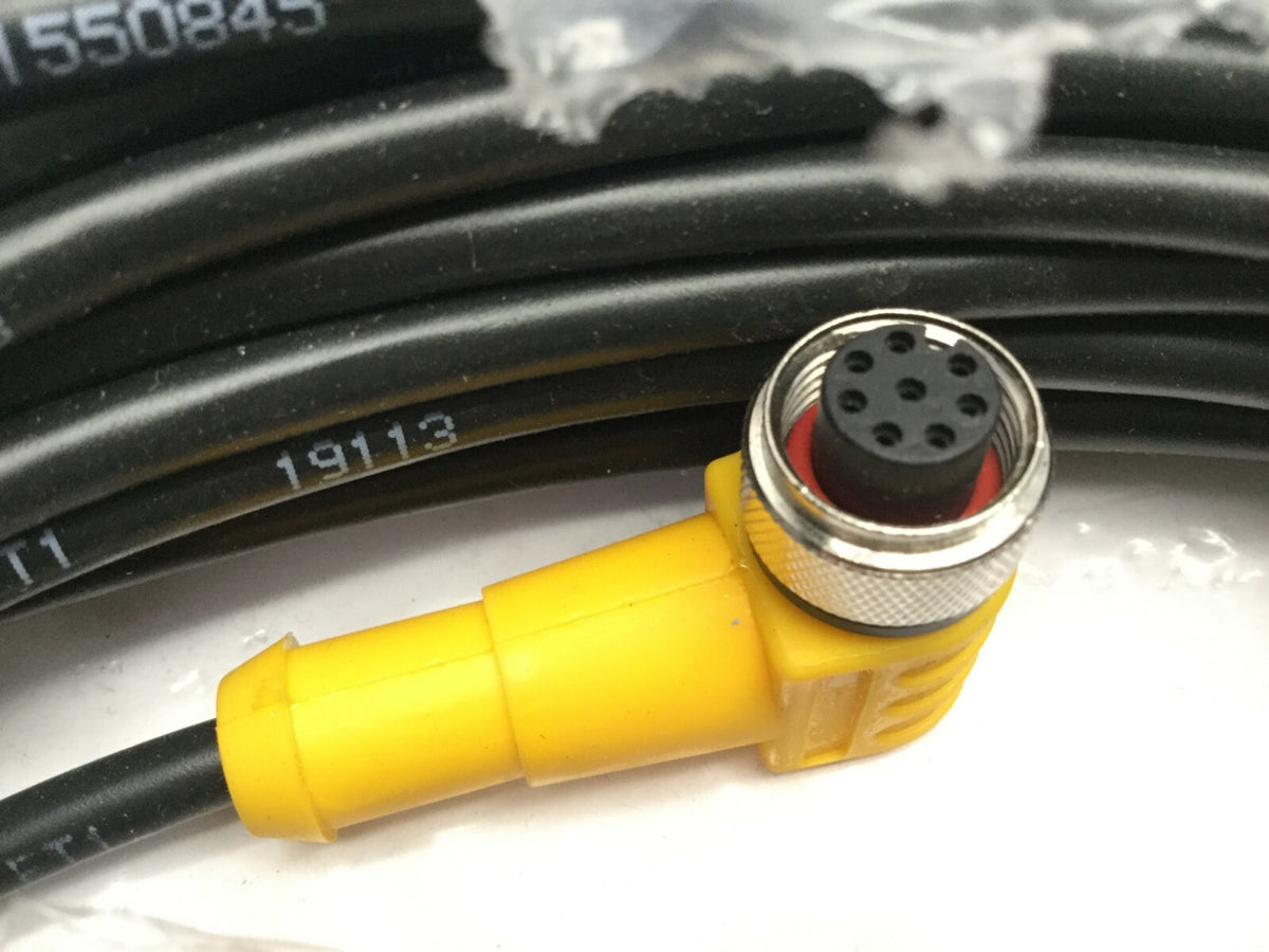 WKC 8.6T-20 | Turck Eurofast Molded Cable Cordset U0881-88 - New – Open box - Maverick Industrial Sales