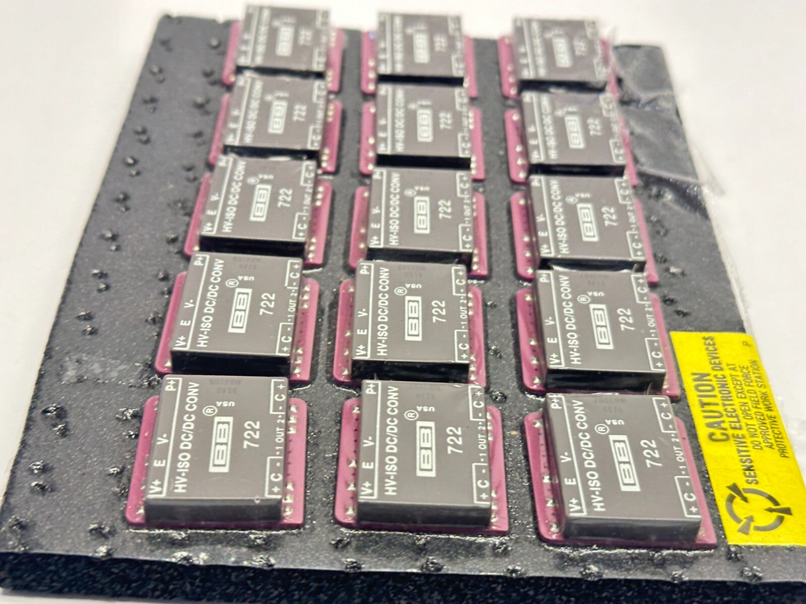 Burr Brown 722 High Voltage Isolated HV-ISO DC/DC Converter LOT OF 15 - Maverick Industrial Sales